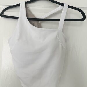 Lululemon Everlux Asymmetrical Crop Tank Top